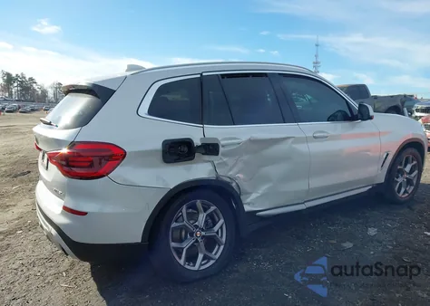 2021 BMW X3 Sdrive30I from USA, damaged, VIN 5UXTY3C08M9F39651